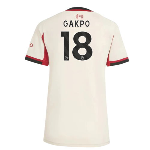 2025-2026 Liverpool Away Shirt (Womens) (Gakpo 18)