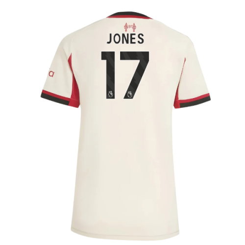 2025-2026 Liverpool Away Shirt (Womens) (Jones 17)