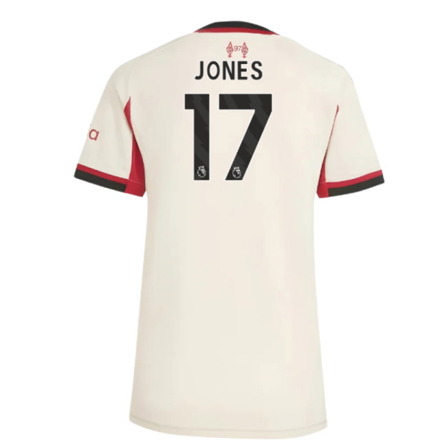 2025-2026 Liverpool Away Shirt (Womens) (Jones 17)