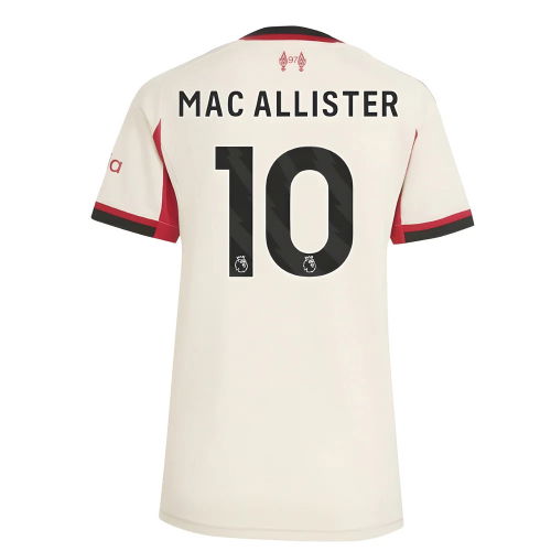 2025-2026 Liverpool Away Shirt (Womens) (Mac Allister 10)