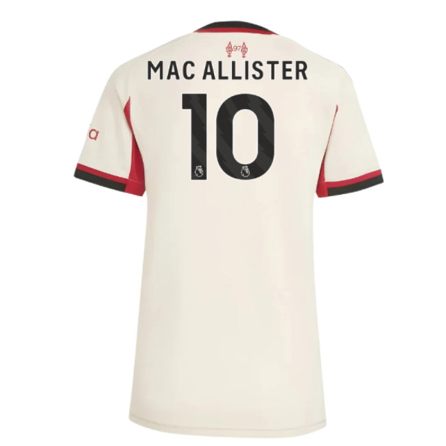 2025-2026 Liverpool Away Shirt (Womens) (Mac Allister 10)