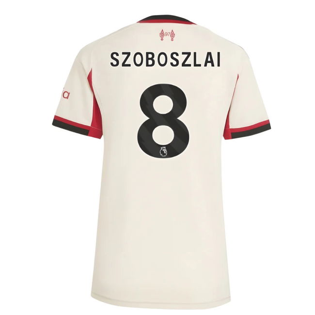 2025-2026 Liverpool Away Shirt (Womens) (Szoboszlai 8)