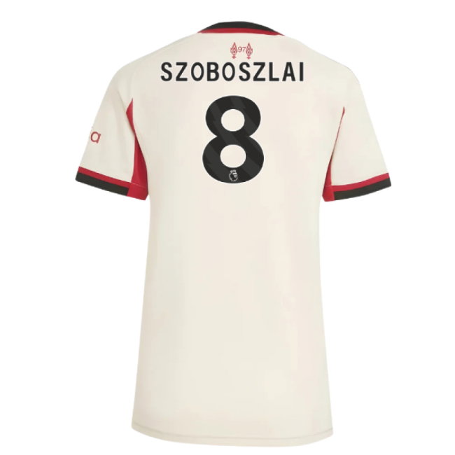 2025-2026 Liverpool Away Shirt (Womens) (Szoboszlai 8)