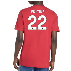 2025-2026 Liverpool DNA Graphic Tee (Red) (Ekitike 22)