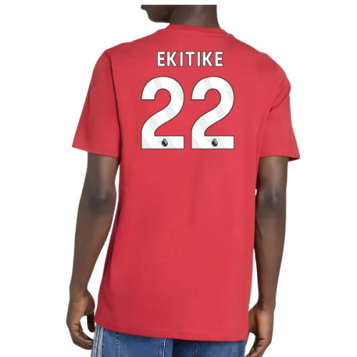 2025-2026 Liverpool DNA Graphic Tee (Red) (Ekitike 22)