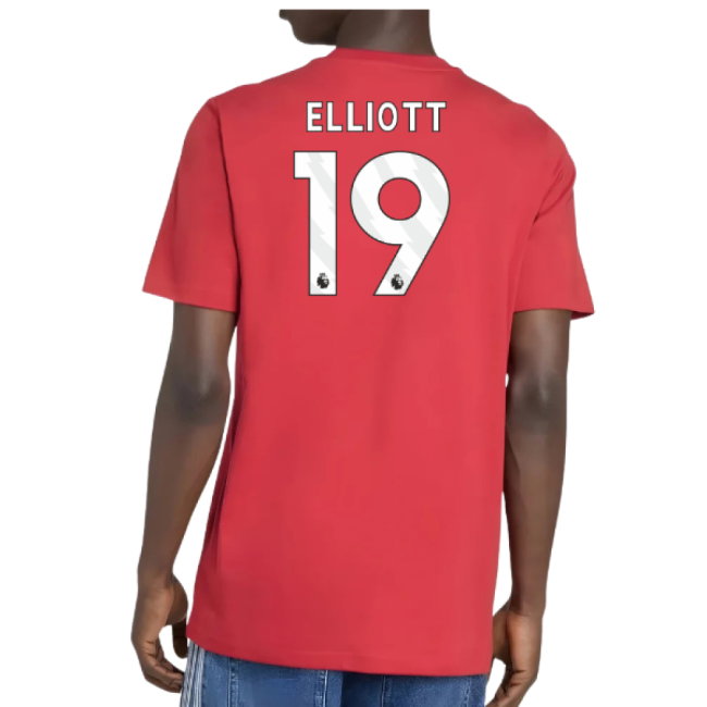 2025-2026 Liverpool DNA Graphic Tee (Red) (Elliott 19)