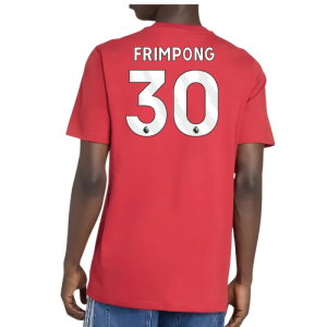 2025-2026 Liverpool DNA Graphic Tee (Red) (Frimpong 30)