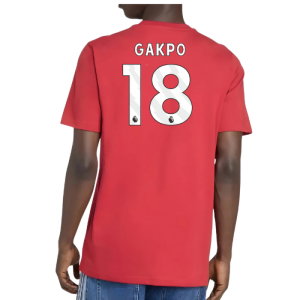2025-2026 Liverpool DNA Graphic Tee (Red) (Gakpo 18)