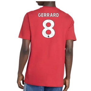 2025-2026 Liverpool DNA Graphic Tee (Red) (Gerrard 8)