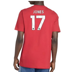 2025-2026 Liverpool DNA Graphic Tee (Red) (Jones 17)