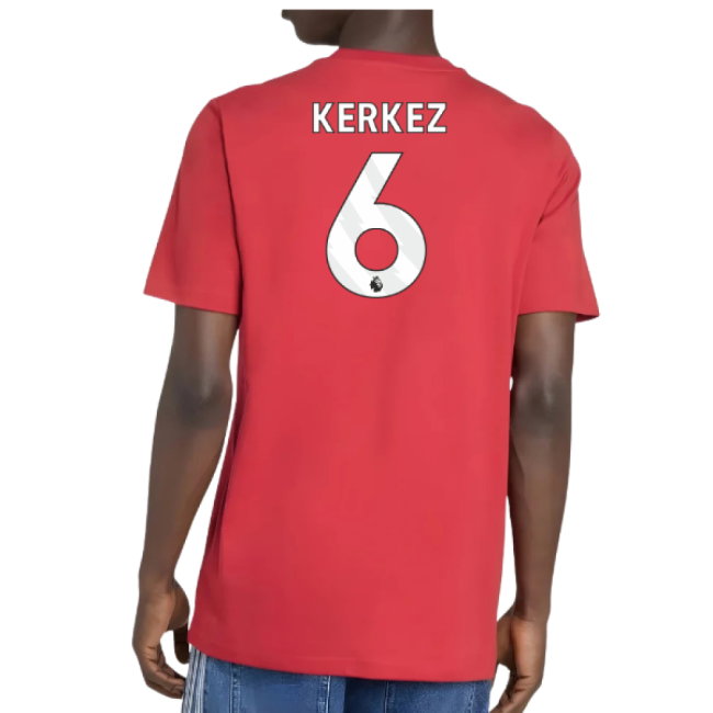 2025-2026 Liverpool DNA Graphic Tee (Red) (Kerkez 6)