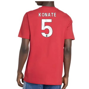 2025-2026 Liverpool DNA Graphic Tee (Red) (Konate 5)