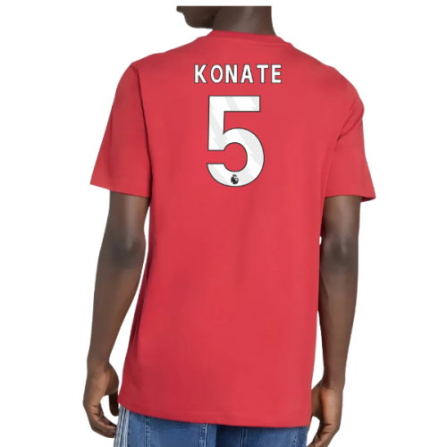 2025-2026 Liverpool DNA Graphic Tee (Red) (Konate 5)