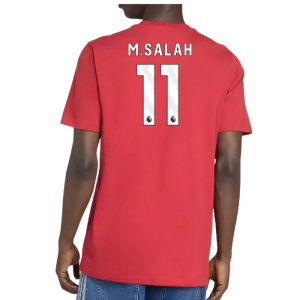2025-2026 Liverpool DNA Graphic Tee (Red) (M.Salah 11)