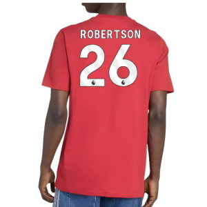 2025-2026 Liverpool DNA Graphic Tee (Red) (Robertson 26)