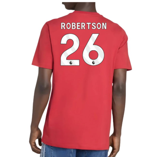 2025-2026 Liverpool DNA Graphic Tee (Red) (Robertson 26)