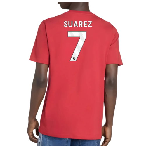 2025-2026 Liverpool DNA Graphic Tee (Red) (Suarez 7)