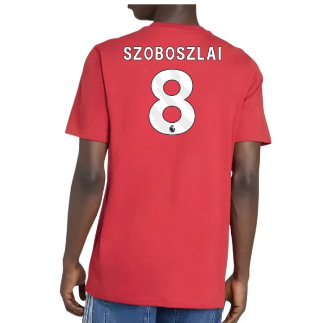 2025-2026 Liverpool DNA Graphic Tee (Red) (Szoboszlai 8)
