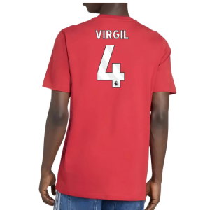2025-2026 Liverpool DNA Graphic Tee (Red) (Virgil 4)