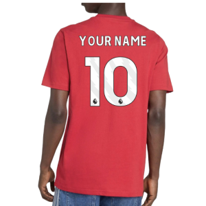 2025-2026 Liverpool DNA Graphic Tee (Red)