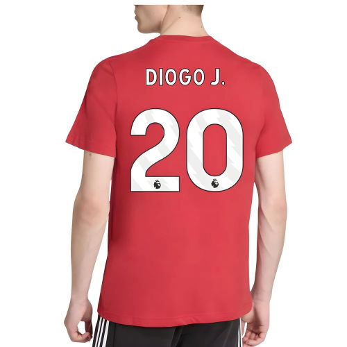 2025-2026 Liverpool DNA Tee (Red) (Diogo J. 20)