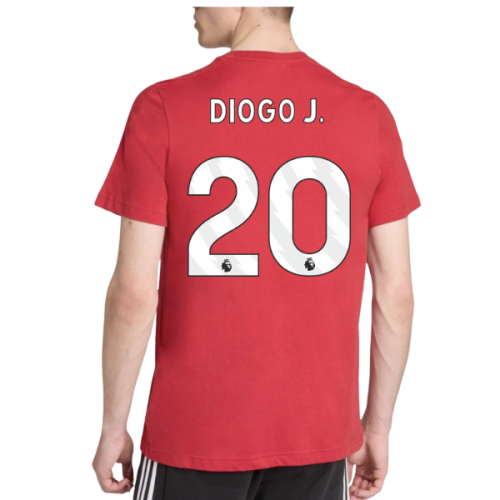 2025-2026 Liverpool DNA Tee (Red) (Diogo J. 20)