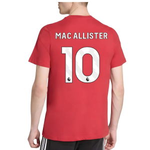 2025-2026 Liverpool DNA Tee (Red) (Mac Allister 10)
