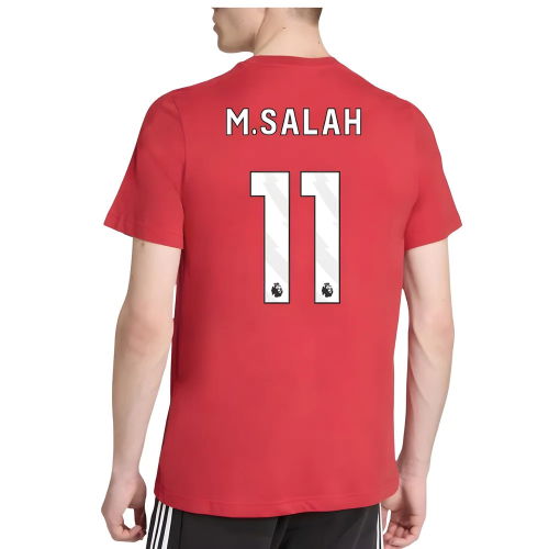 2025-2026 Liverpool DNA Tee (Red) (M.Salah 11)