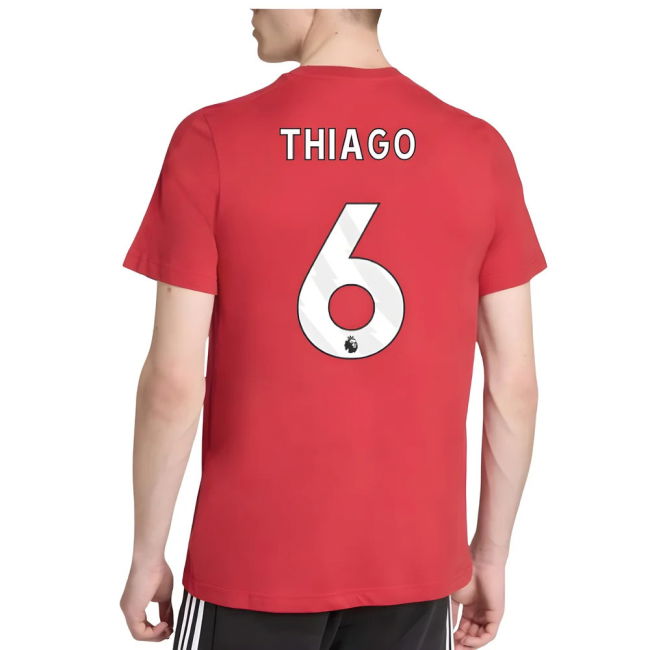 2025-2026 Liverpool DNA Tee (Red) (Thiago 6)