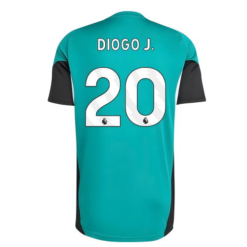 2025-2026 Liverpool EU Training Jersey (Green) (Diogo J. 20)