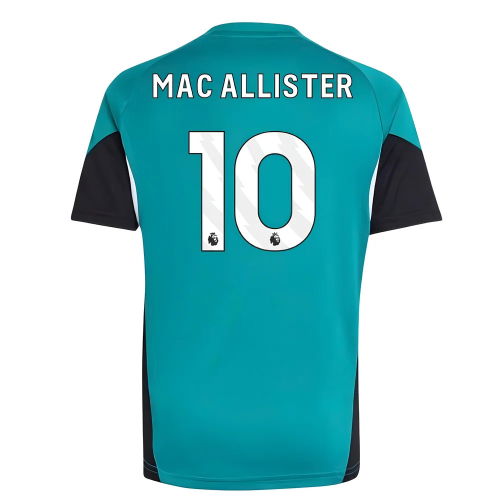 2025-2026 Liverpool EU Training Jersey (Green) - Kids (Mac Allister 10)
