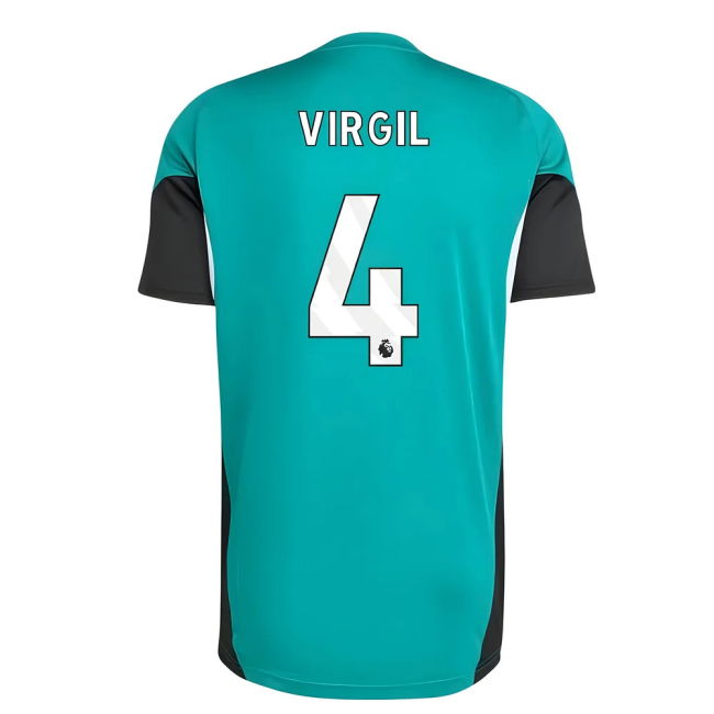 2025-2026 Liverpool EU Training Jersey (Green) (Virgil 4)