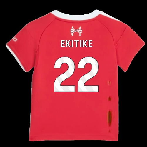 2025-2026 Liverpool Home Baby Kit (Ekitike 22)