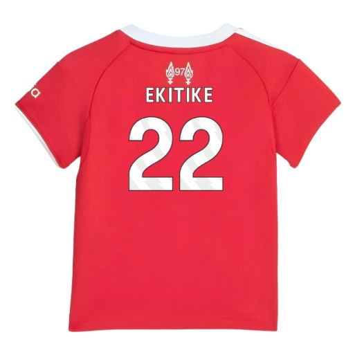 2025-2026 Liverpool Home Baby Kit (Ekitike 22)