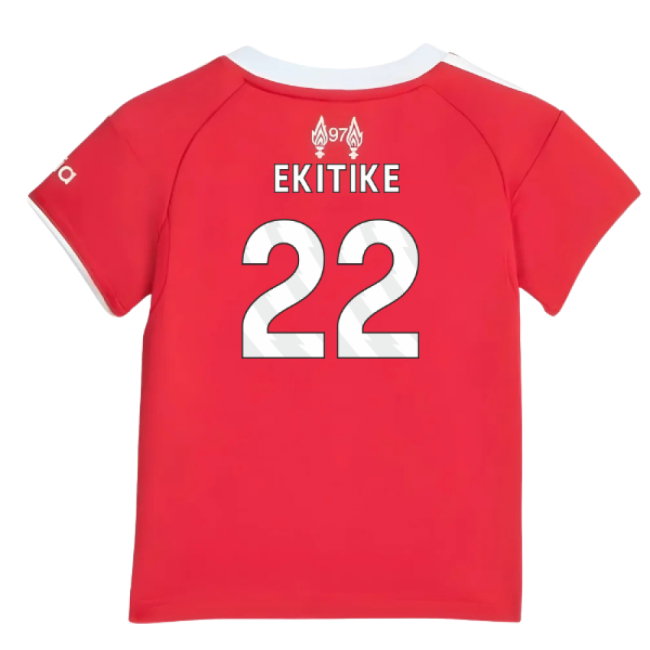 2025-2026 Liverpool Home Baby Kit (Ekitike 22)