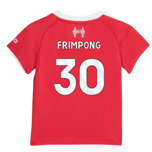 2025-2026 Liverpool Home Baby Kit (Frimpong 30)