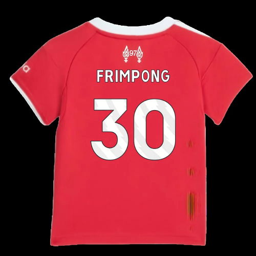 2025-2026 Liverpool Home Baby Kit (Frimpong 30)