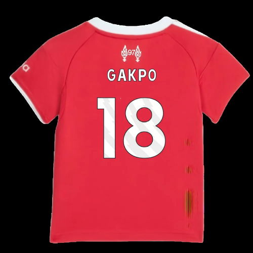 2025-2026 Liverpool Home Baby Kit (Gakpo 18)