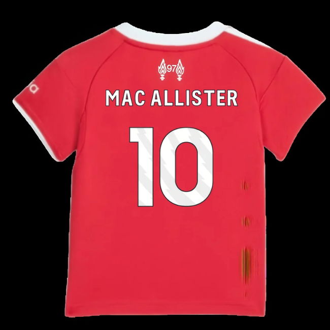 2025-2026 Liverpool Home Baby Kit (Mac Allister 10)
