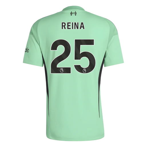 2025-2026 Liverpool Home Goalkeeper Shirt (Glory Mint) - Kids (Reina 25)