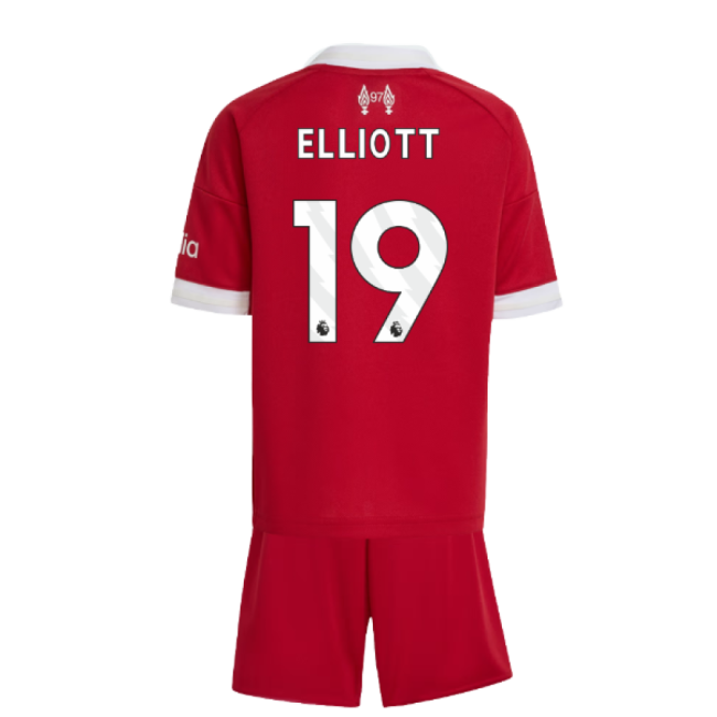 2025-2026 Liverpool Home Mini Kit (Elliott 19)
