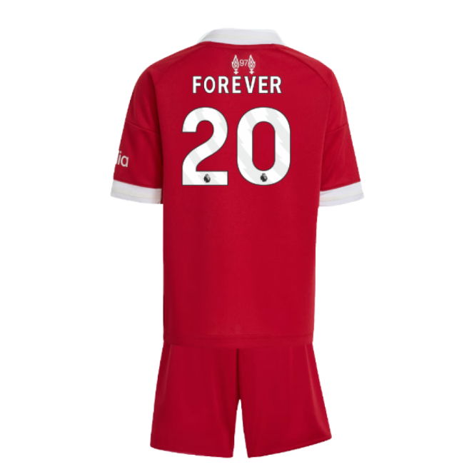 2025-2026 Liverpool Home Mini Kit (Forever 20)
