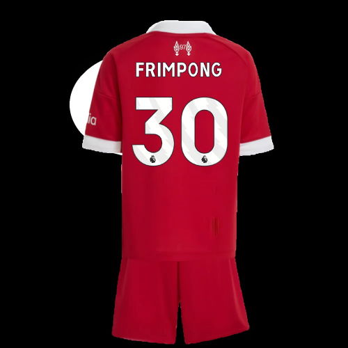2025-2026 Liverpool Home Mini Kit (Frimpong 30)