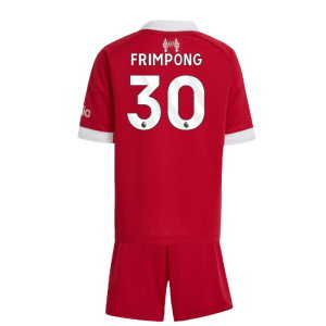 2025-2026 Liverpool Home Mini Kit (Frimpong 30)