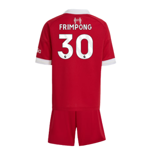 2025-2026 Liverpool Home Mini Kit (Frimpong 30)