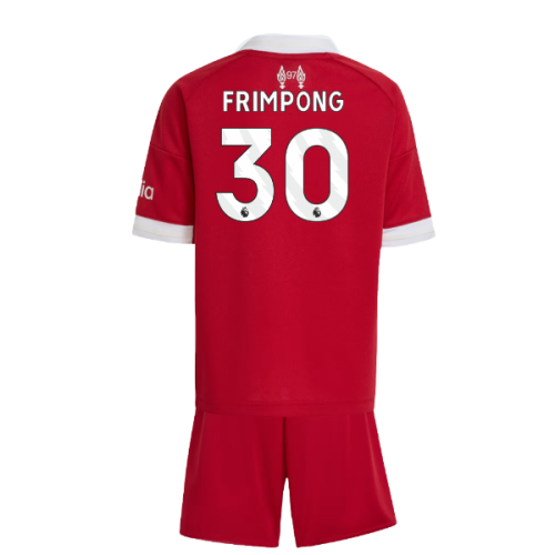 2025-2026 Liverpool Home Mini Kit (Frimpong 30)