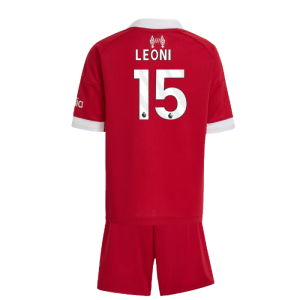 2025-2026 Liverpool Home Mini Kit (Leoni 15)