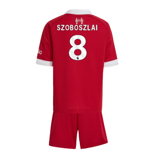 2025-2026 Liverpool Home Mini Kit (Szoboszlai 8)
