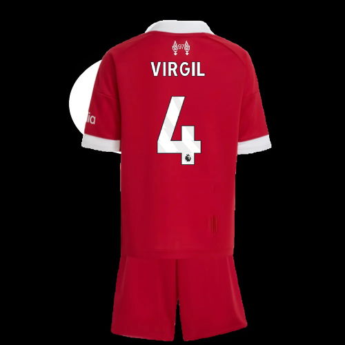 2025-2026 Liverpool Home Mini Kit (Virgil 4)
