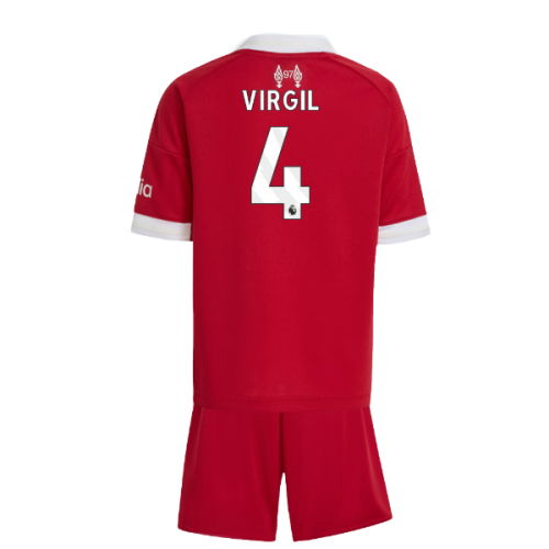 2025-2026 Liverpool Home Mini Kit (Virgil 4)